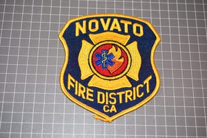 Novato California Fire District Patch (U.S. Fire Patches)