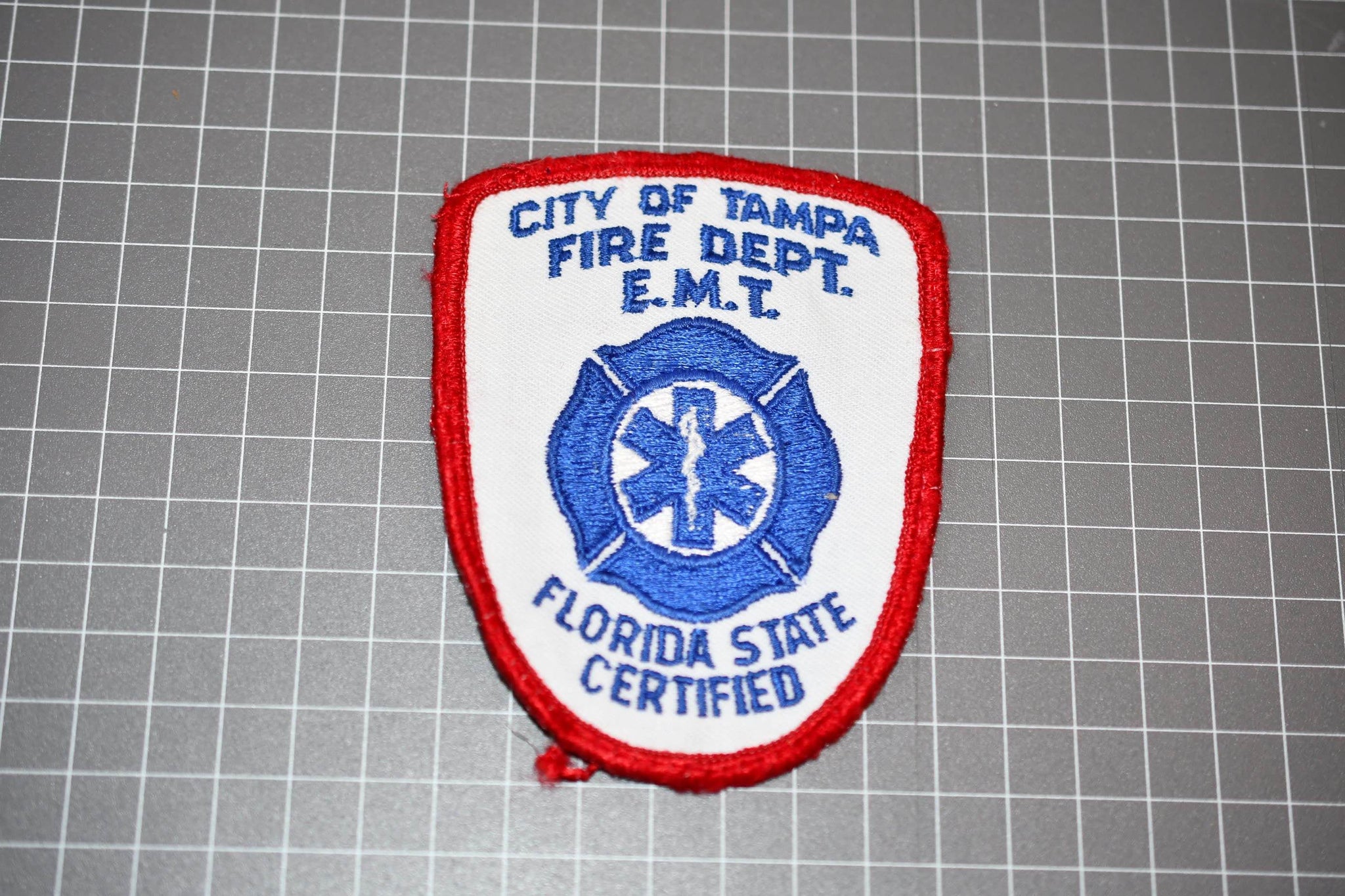 City Of Tampa Florida Fire Department EMS Patch (U.S. Fire Patches)