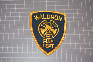 Waldron Indiana Fire Department Patch (U.S. Fire Patches)