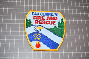 Eau Claire Wisconsin Fire Rescue Patch (U.S. Fire Patches)