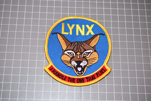 USN LYNX Missile 'I handle the one that flies" Patch (B3)