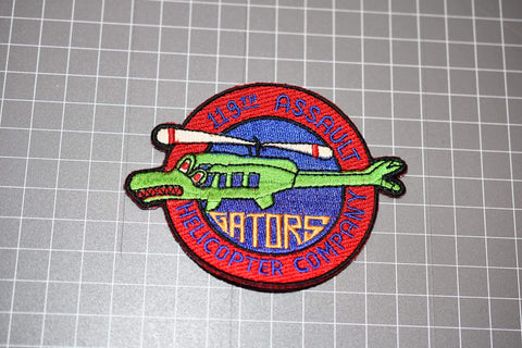 United States Army 119th Assault Helicopter Company "Gattors" Patch (B3)