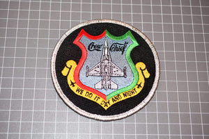 United States Navy Crew Chief "We Do It Day And Night" Patch (B3)