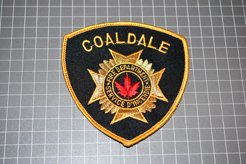 Coaldale Canada Fire Department Patch (B2)