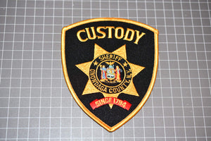 Onondaga County New York Sheriff Custody Patch (U.S. Police Patches)