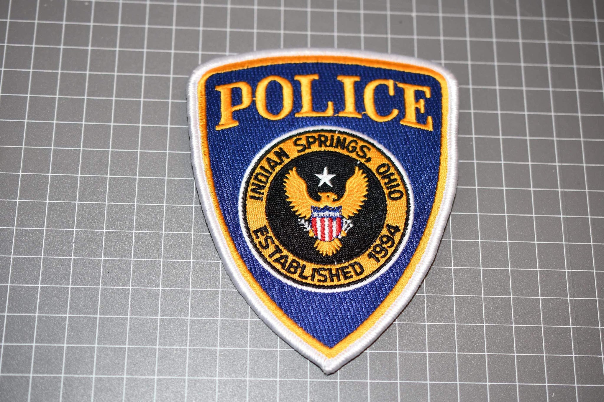 Indian Springs Ohio Police Patch (U.S. Police Patches)