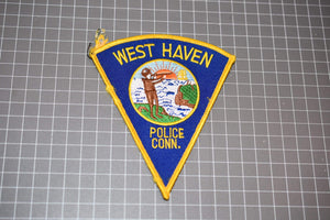West Haven Connecticut Police Patch (U.S. Police Patches)