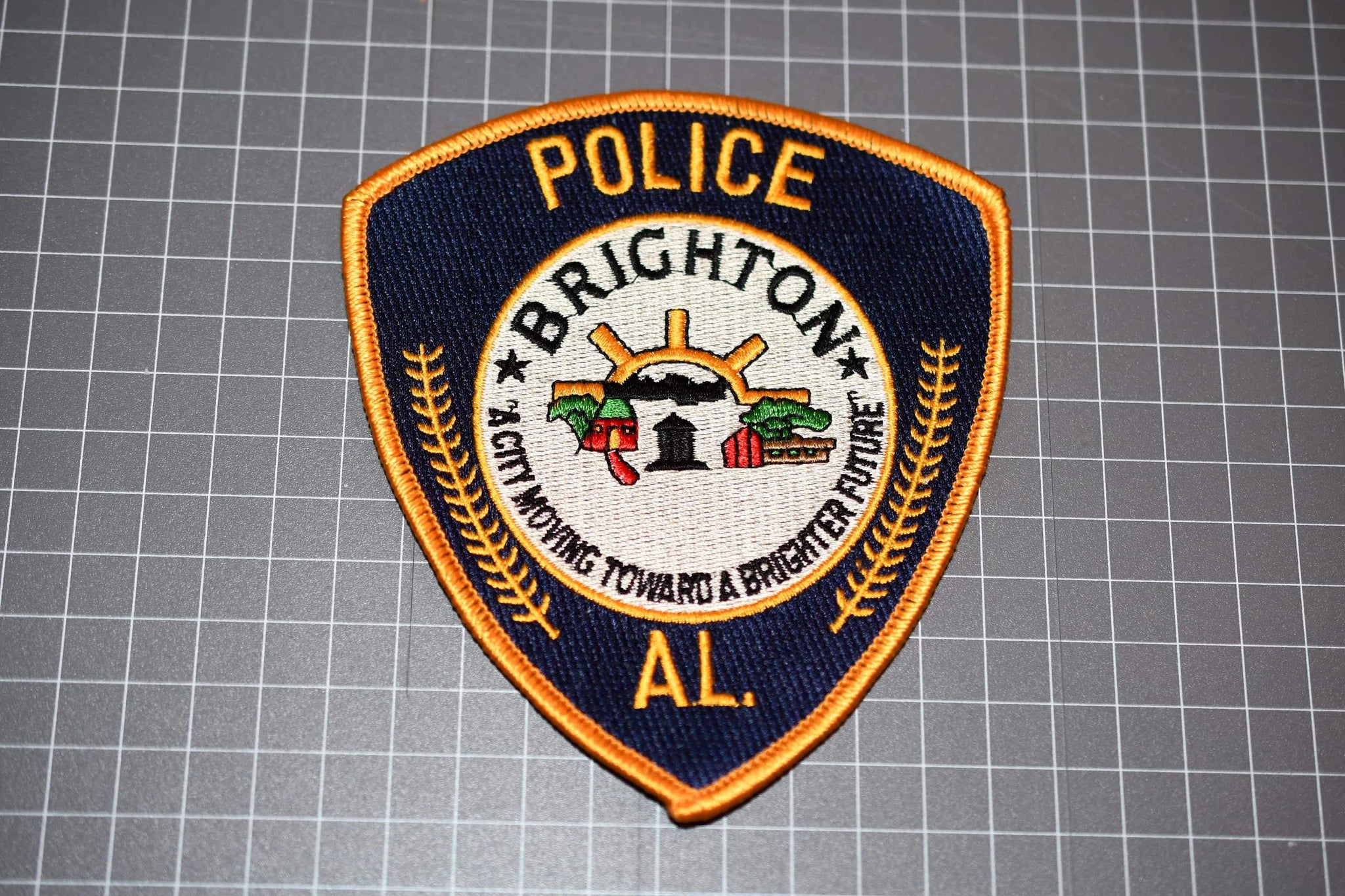 Brighton Alabama Police Patch (B3)