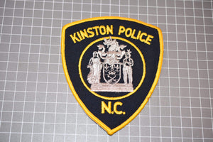 Kingston North Carolina Police Patch (B6)