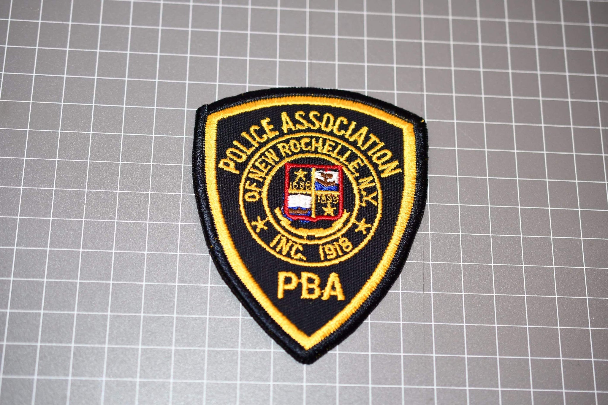 New Rochelle New York Police PBA Patch (B6)