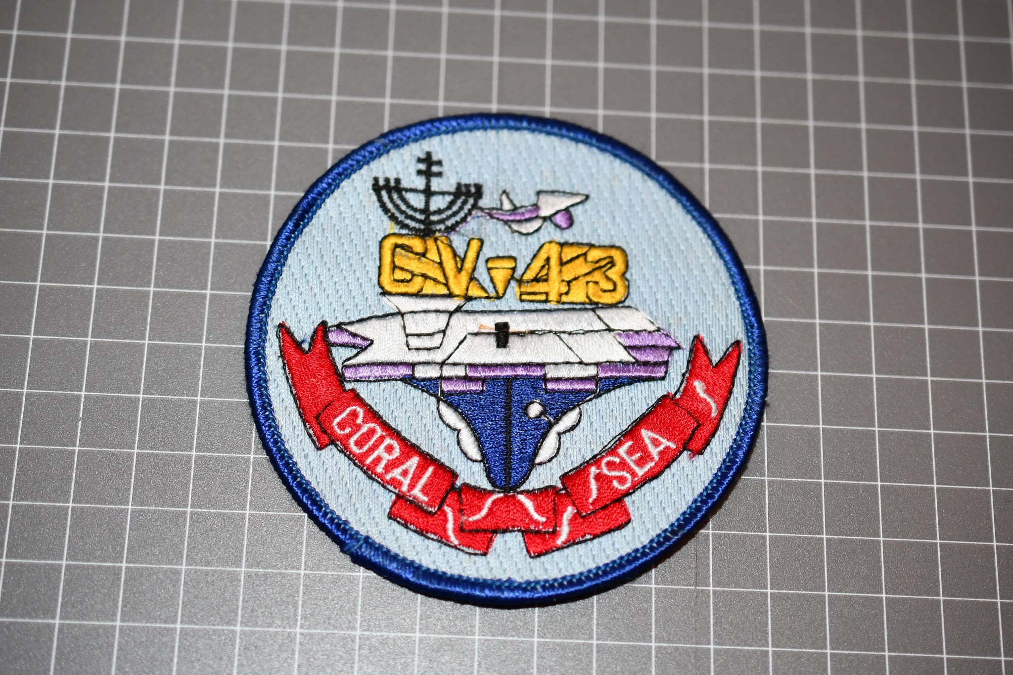 United States Navy CV-43 Coral Sea Patch (B6)