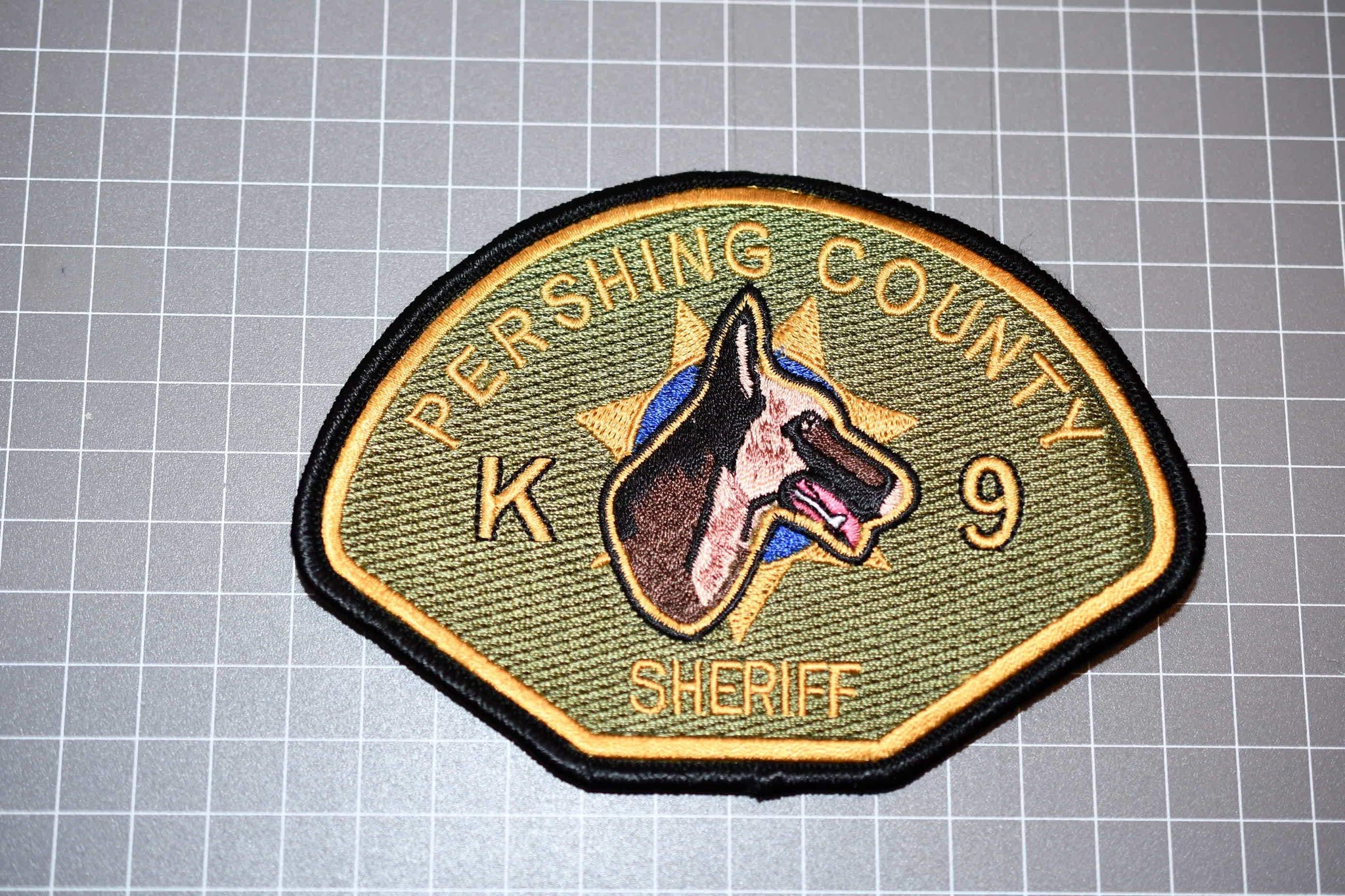 Pershing County Nevada Sheriff K9 Patch (B6)