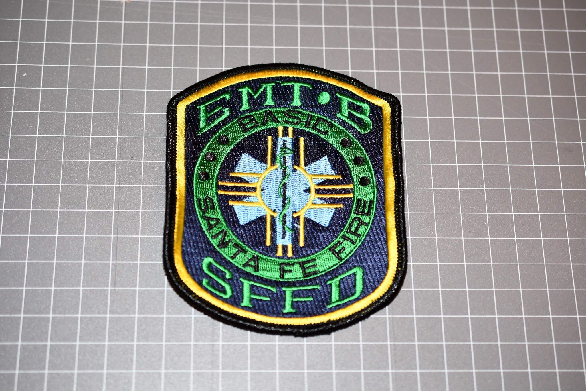Santa Fe New Mexico Fire EMT-1 Patch - Green (B4)