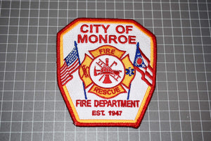City Of Monroe Ohio Fire Department Patch (B3)