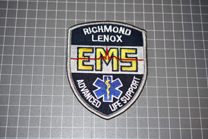 Richmond Lennox Michigan EMS Patch (B3)