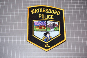 Waynesboro Virginia Police Patch (B3)