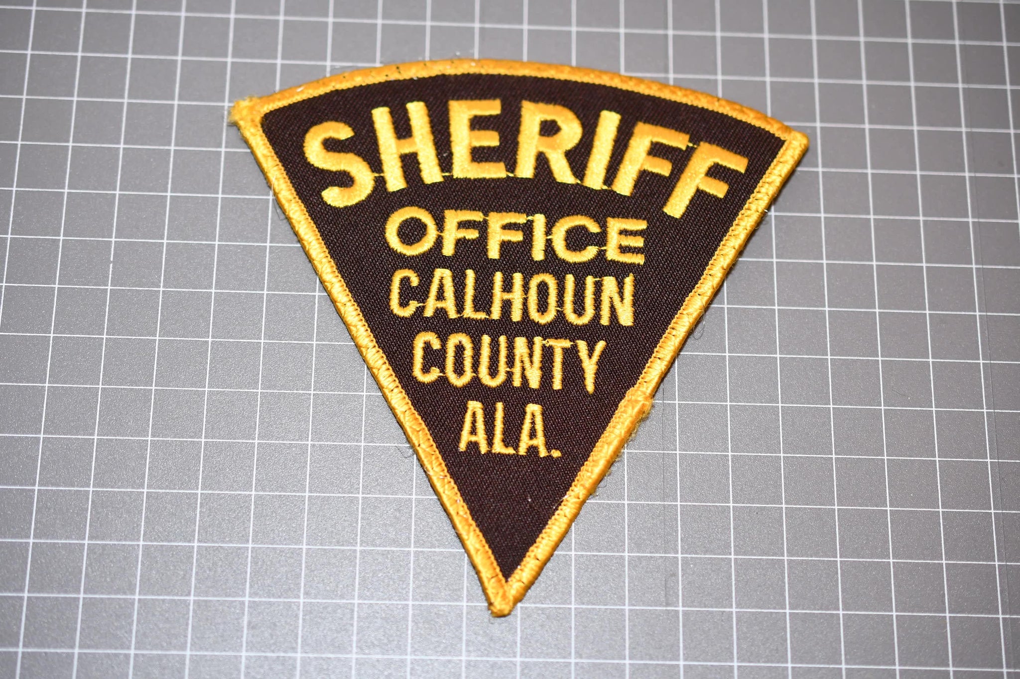 Callhoun Country Alabama Sheriff Patch (B6)