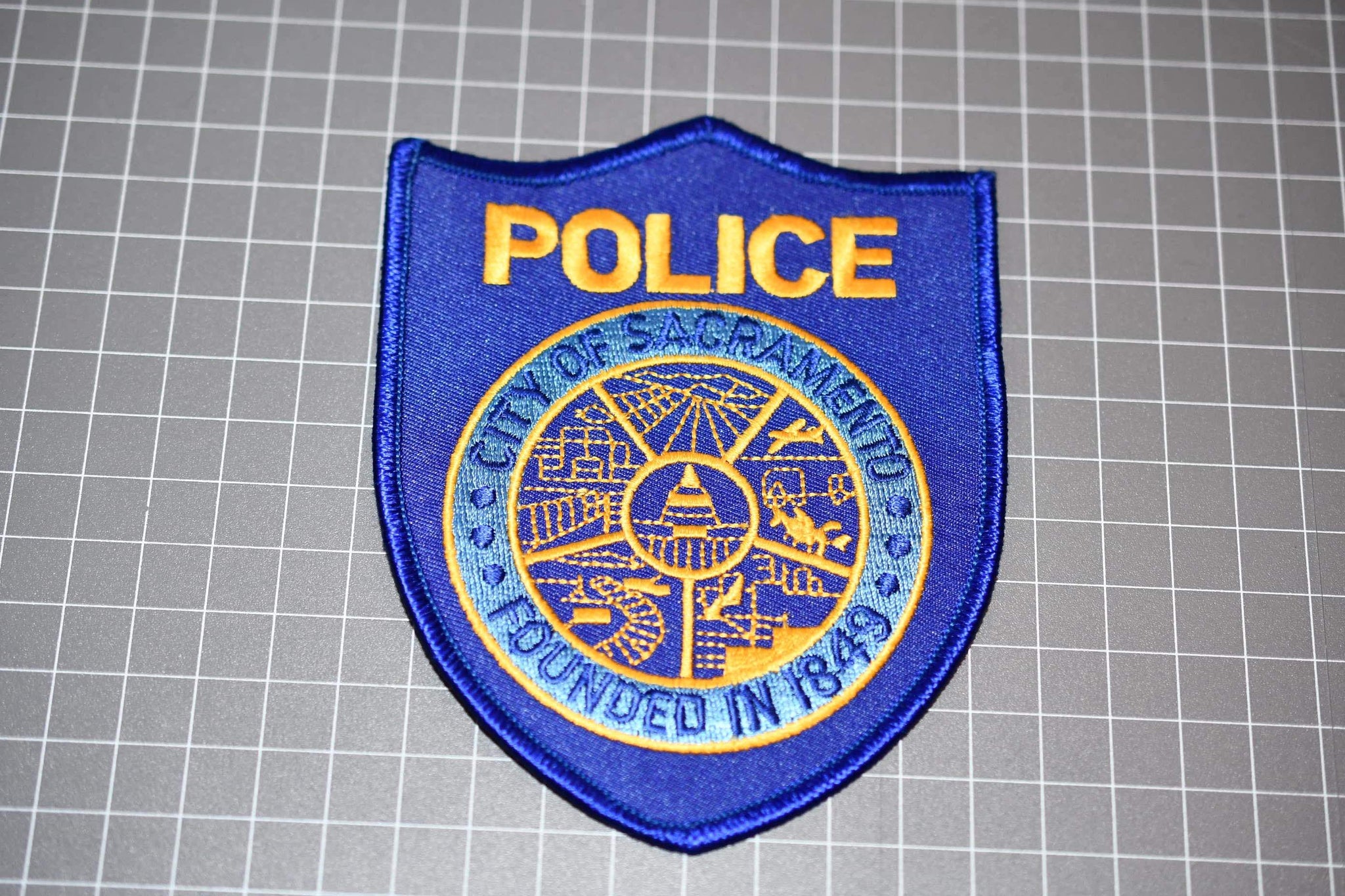 Sacremento California Police Patch (B6)