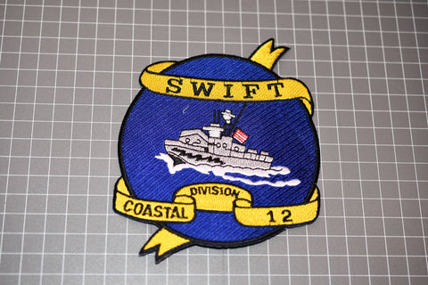 USN Swift Coastal Division 12 Patch (B1)