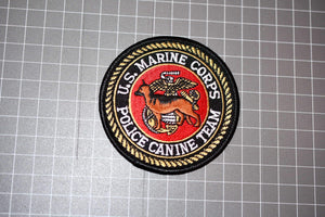 USMC Police Canine Team Patch (B1)
