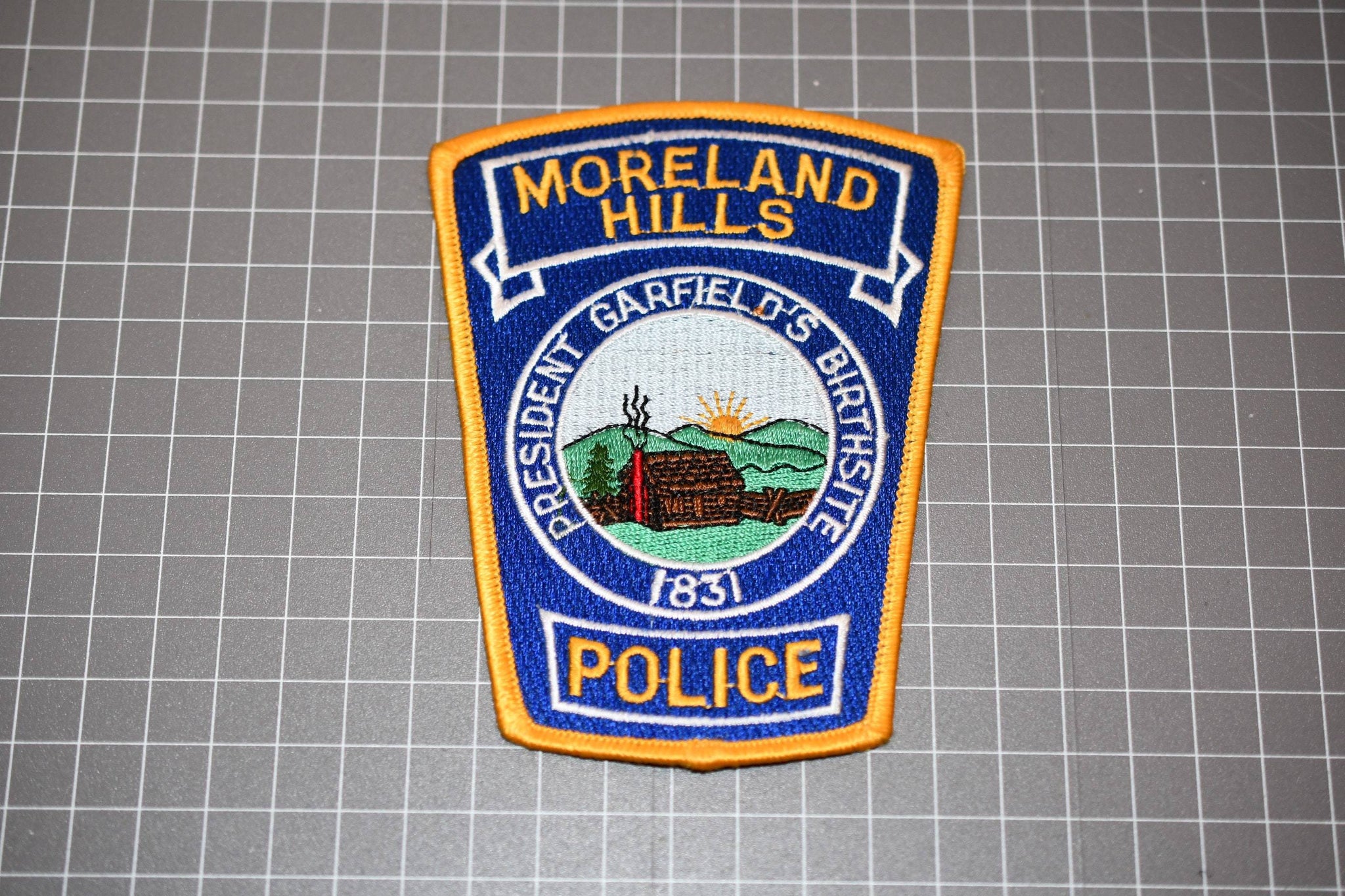 Moreland Hills Ohio Police Patch (B8)