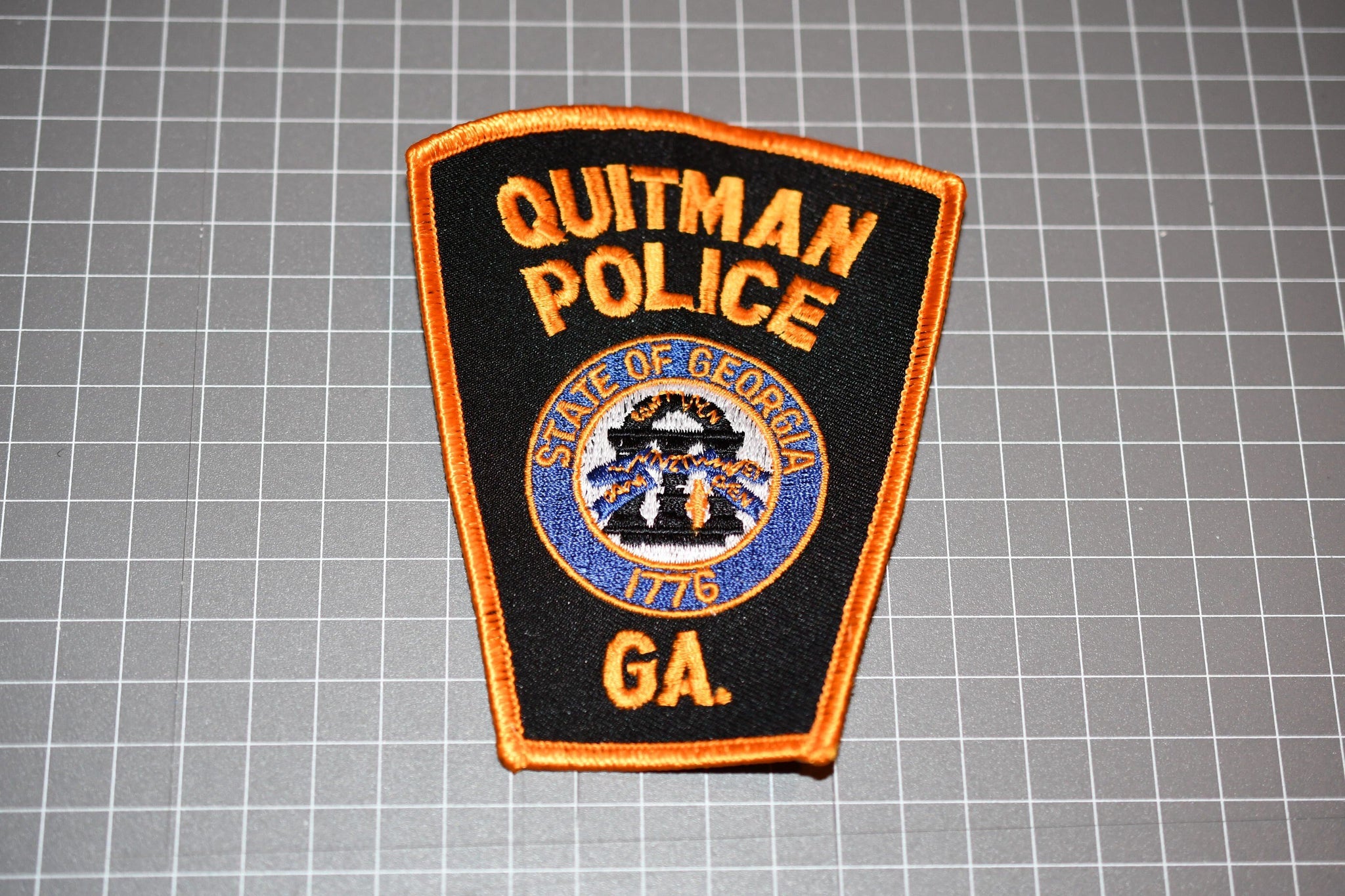 Quitman Georgia Police Patch (B9)