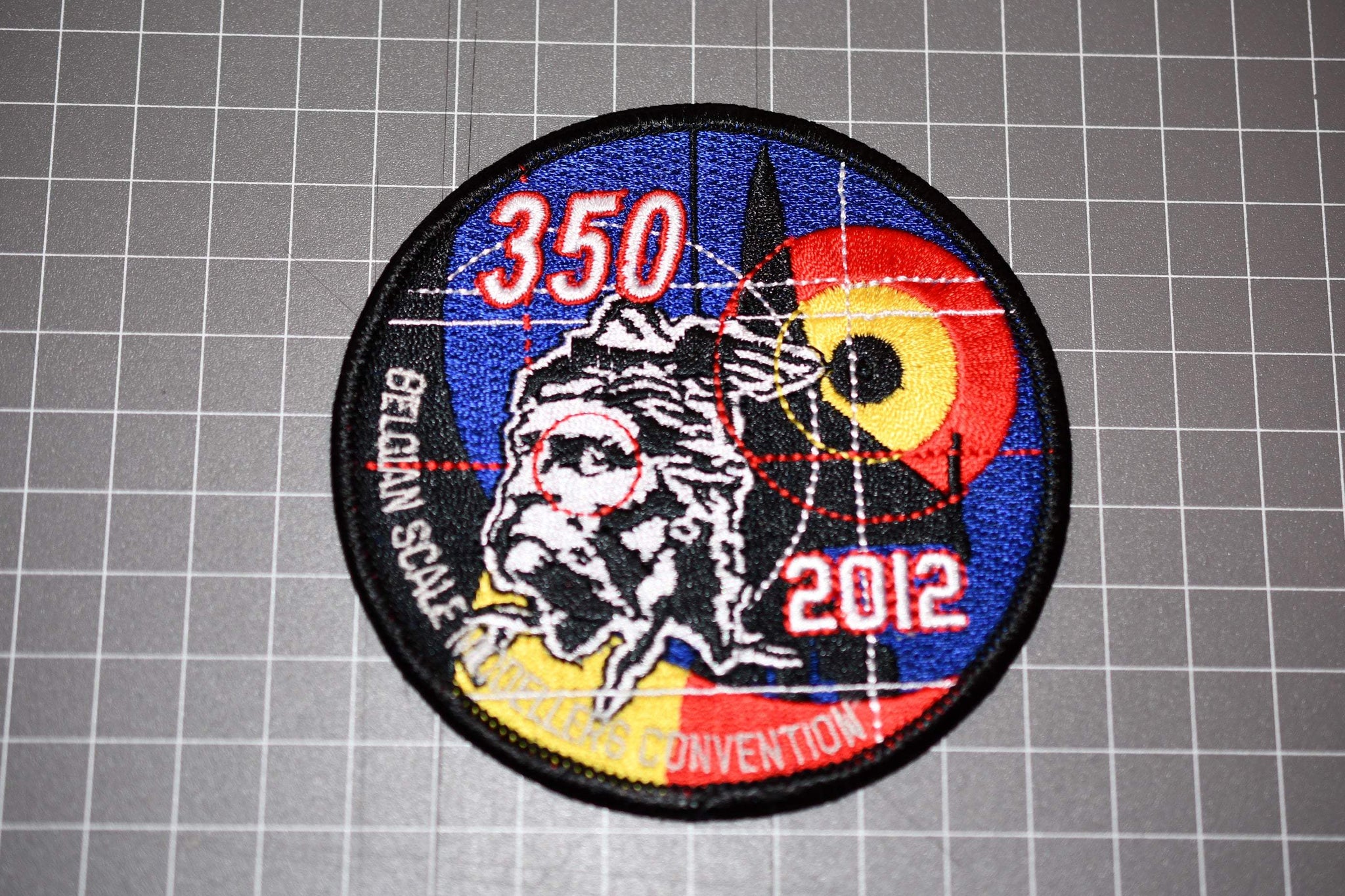 Belgian Scale Modellers Convention 2012 Patch (B10-037)