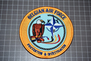 Belgian Air Force Prevention & Investigation Patch (B10-093)