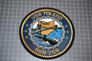 USN USS Toledo SSN 769 Patch (B10-105)