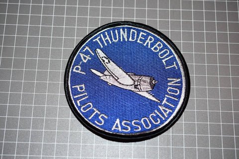 P-47 Thunderbolt Pilots Association Patch (B10A-116)
