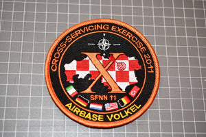 NATO Cross-Servicing Exercise 2011 SFNN 11 Airbase Volkel Patch (B10-129)