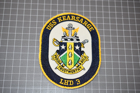 USN USS Kearsarge LHD 3 Patch (B10-139)