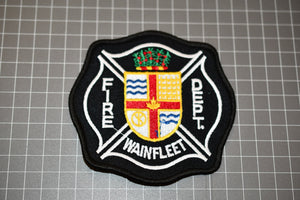 Wainfleet Canada Fire Department Patch (White) (S01-1)