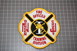 Bergen County New Jersey Fire Officer Training Division Patch (U.S. Fire Patches)