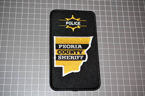Peoria County Illinois Sheriff Police Patch (B20)