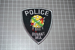 Durant Oklahoma Police Patch (B20)