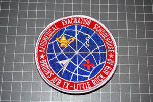 USAF Brooks AFB Texas Aeromedical Evacuation Schoolhouse Patch (B10-017)