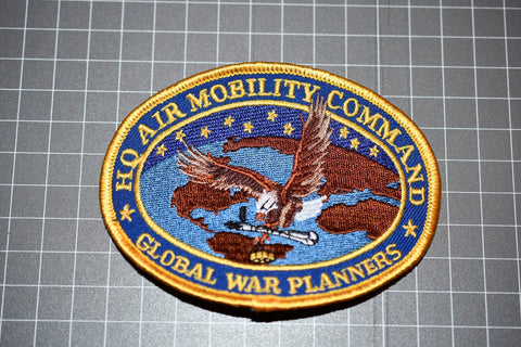 USAF H.Q Air Mobility Command "Global War Planners" Patch (B10-100)