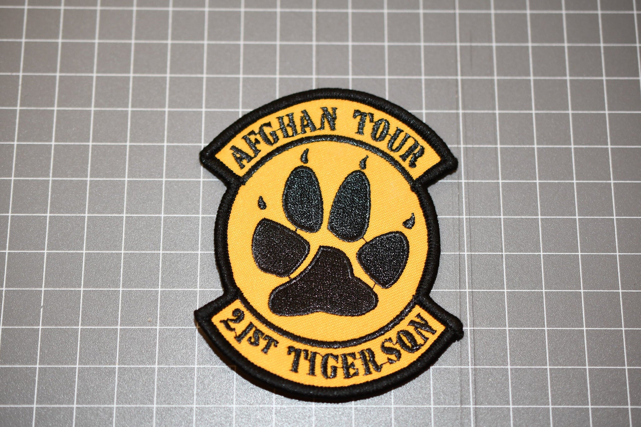Italian Air Force 21st Tiger Squadron Afghan Tour Patch (S01-1)