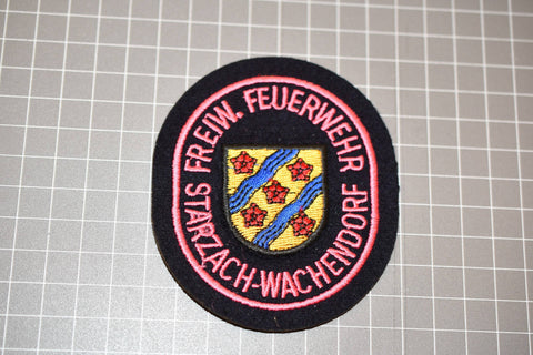 German Fire Service Freiw. Feuerwehr Starzach-Wachendorf Patch (B21-140)