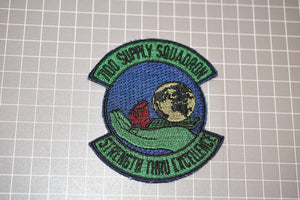 USAF 7100 Supply Squadron "Strength Thru Excellence" Patch (B21-143)