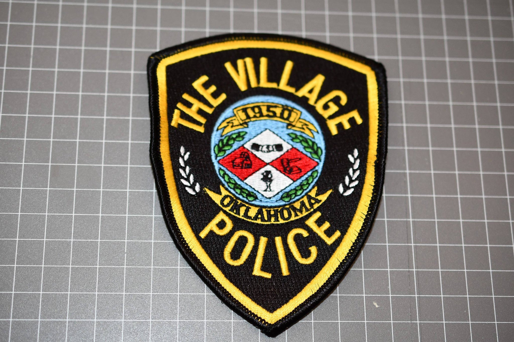 The Village Oklahoma Police Patch (B20)