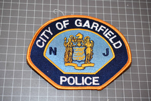 City Of Garfield New Jersey Police Patch (B20)
