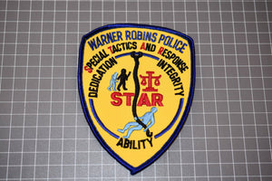 Warner Robbins Georgia Police SWAT Patch (B20)