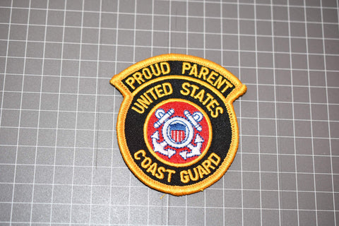 United States Coast Guard Proud Parent Patch (B5)