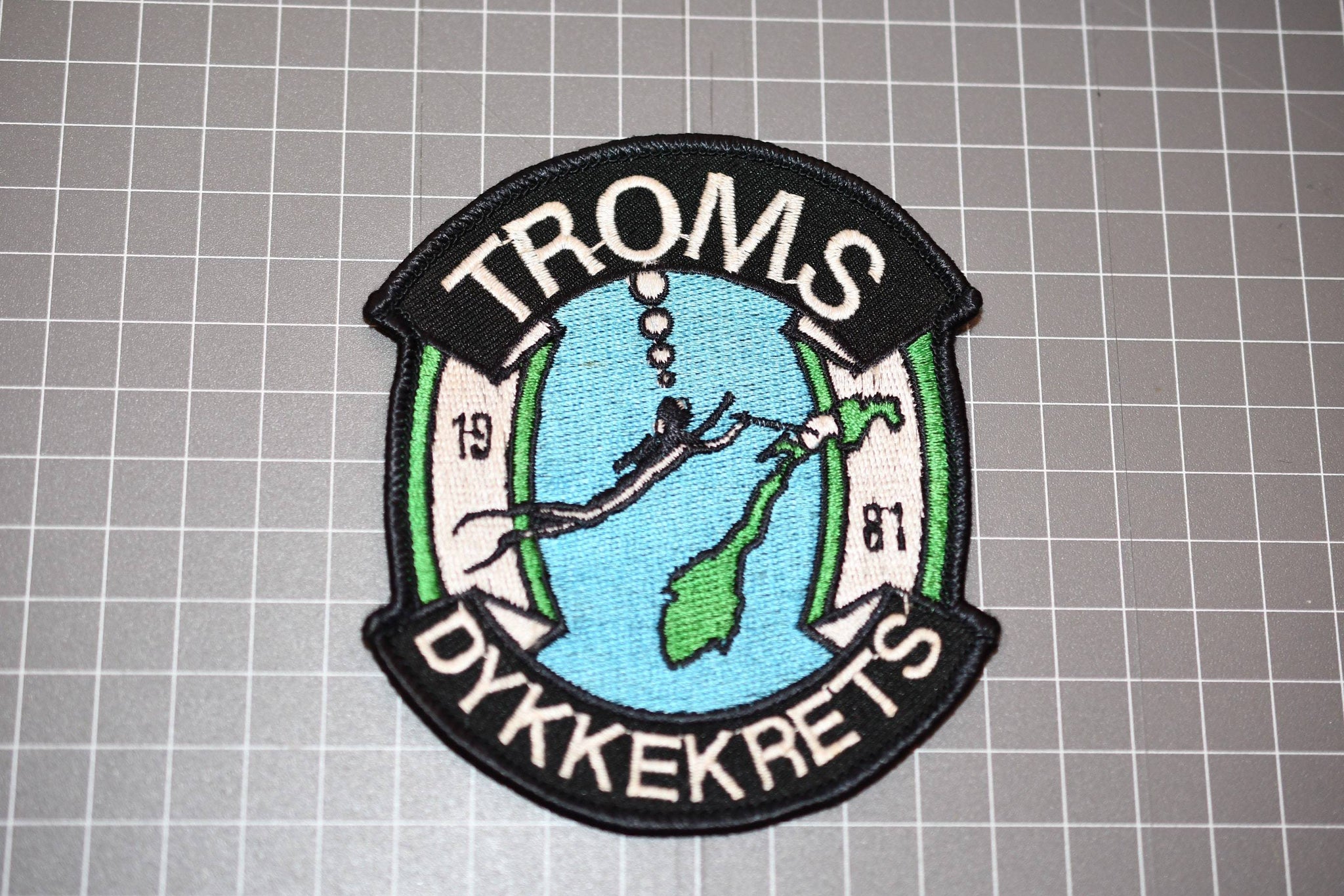 Troms Dykkekrets Diving Patch (B5)