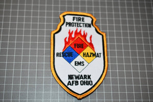 Newark Ohio Air Force Base Fire Protection Patch (B5)