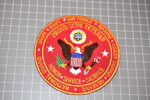 United States Military Proud Veteran Patch (B5)