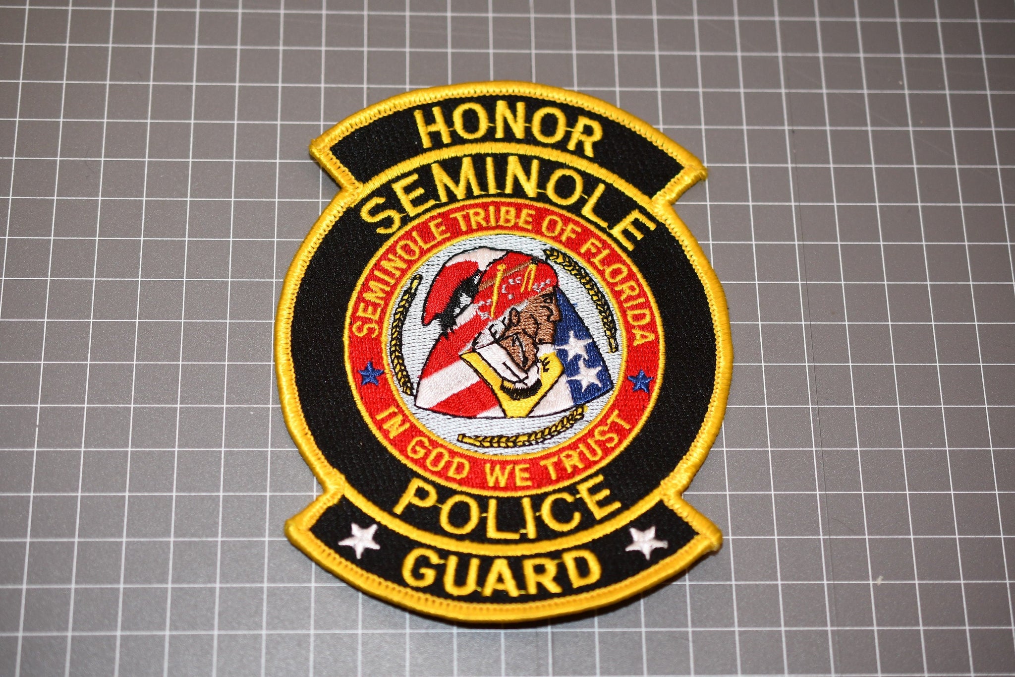 Seminole Police Florida Honor Guard Police Patch (B23-164)
