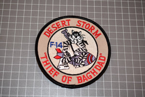 USN F-14 Tomcat Desert Storm "Thief Of Baghdad" Patch (B21-140)